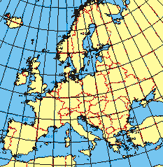 Picture shows a map of heights of the mean sea level 1997 above the GPS/levelling quasigeoid of EUVN