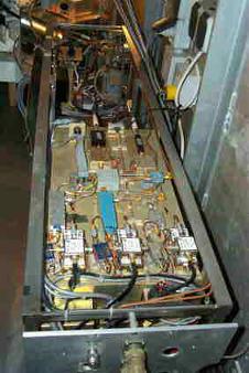 Bild zeigt den Empfänger des Radioteleskops Bild zeigt den Empfänger des Radioteleskops