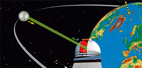 Bild zeigt eine Symbolabbildung für Laser Ranging Bild zeigt eine Symbolabbildung für Laser Ranging